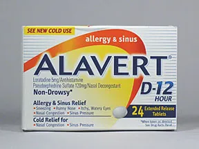 Alavert on sale d 12