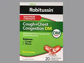 Robitussin Cough Chest Congestion Dm Oral Uses Side Effects Interactions Pictures Warnings Dosing Webmd