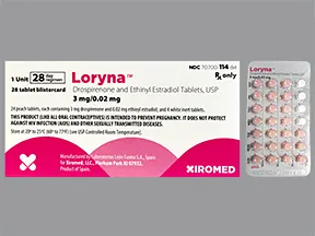 Loryna (28) 3 mg-0.02 mg tablet