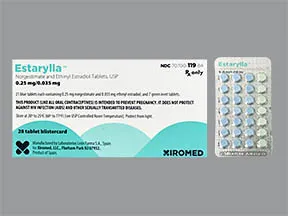 Estarylla 0.25 mg-35 mcg tablet