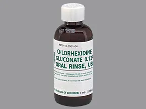 chlorhexidine gluconate 0.12 % mouthwash