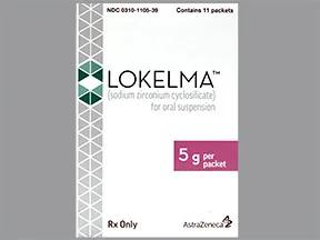 Lokelma 5 gram oral powder packet