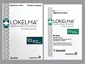 Lokelma 10 gram oral powder packet