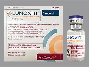 Lumoxiti 1 mg intravenous solution