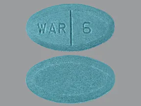 Coumadin 6 mg tab