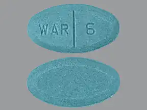 Coumadin 6 mg tablet
