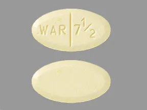 Coumadin 7.5 mg tablets