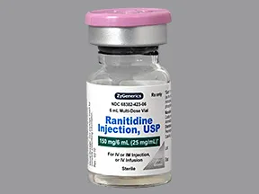 ranitidine 25 mg/mL injection solution