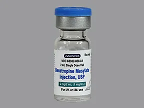 benztropine 1 mg/mL injection solution