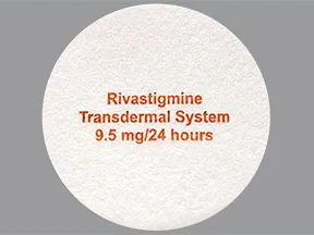 rivastigmine 9.5 mg/24 hour transdermal patch