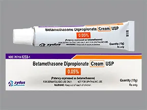 betamethasone dipropionate 0.05 % topical cream
