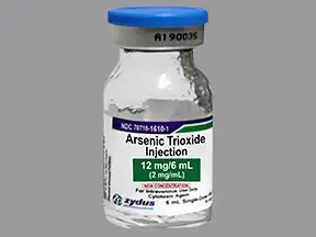 Arsenic Trioxide Intravenous Uses Side Effects Interactions Pictures Warnings Dosing Webmd