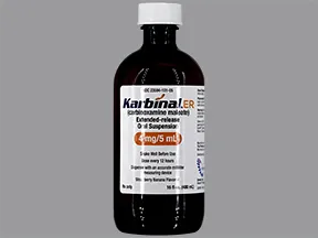 Karbinal ER 4 mg/5 mL oral suspension,extended release