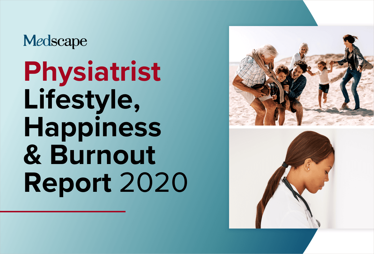 Medscape Physiatrist Lifestyle, Happiness & Burnout Report 2020
