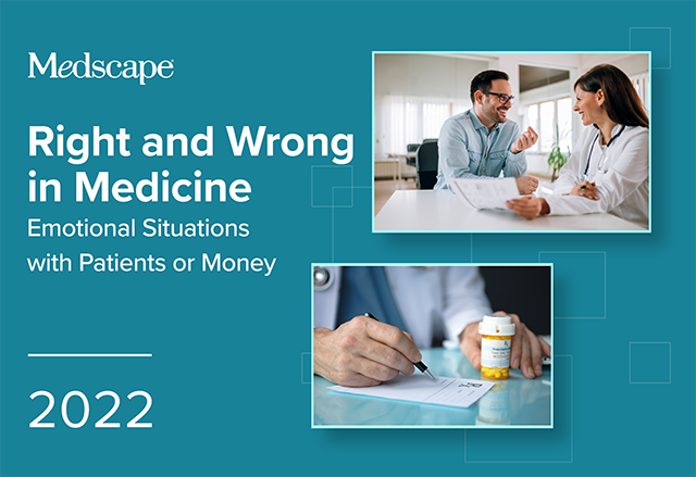 Right or Wrong in Medicine: Emotional Situations With Patients or Money