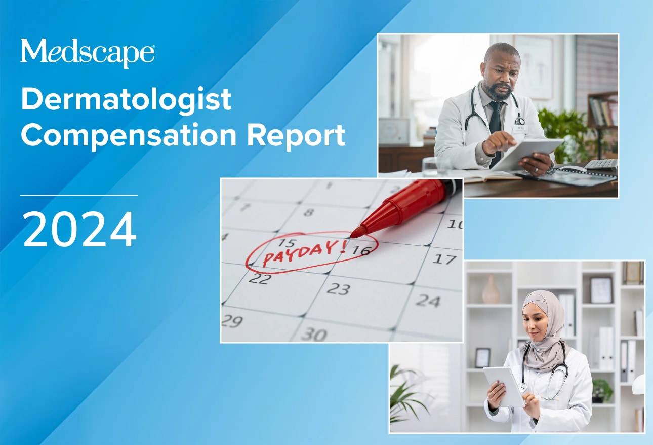 Medscape Dermatologist Compensation Report 2024: Bigger Checks, Yet 