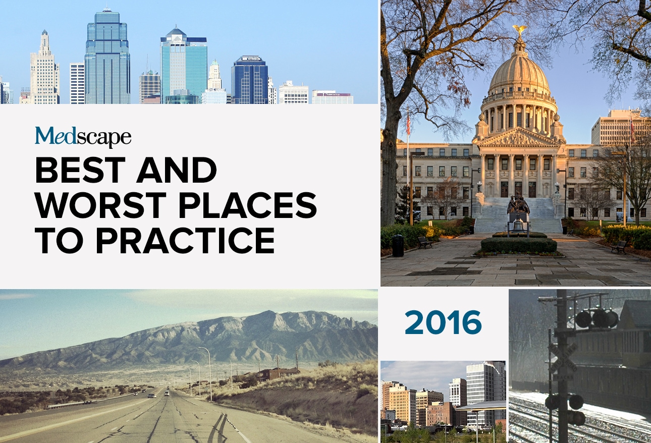 Best and Worst Places to Practice 2016