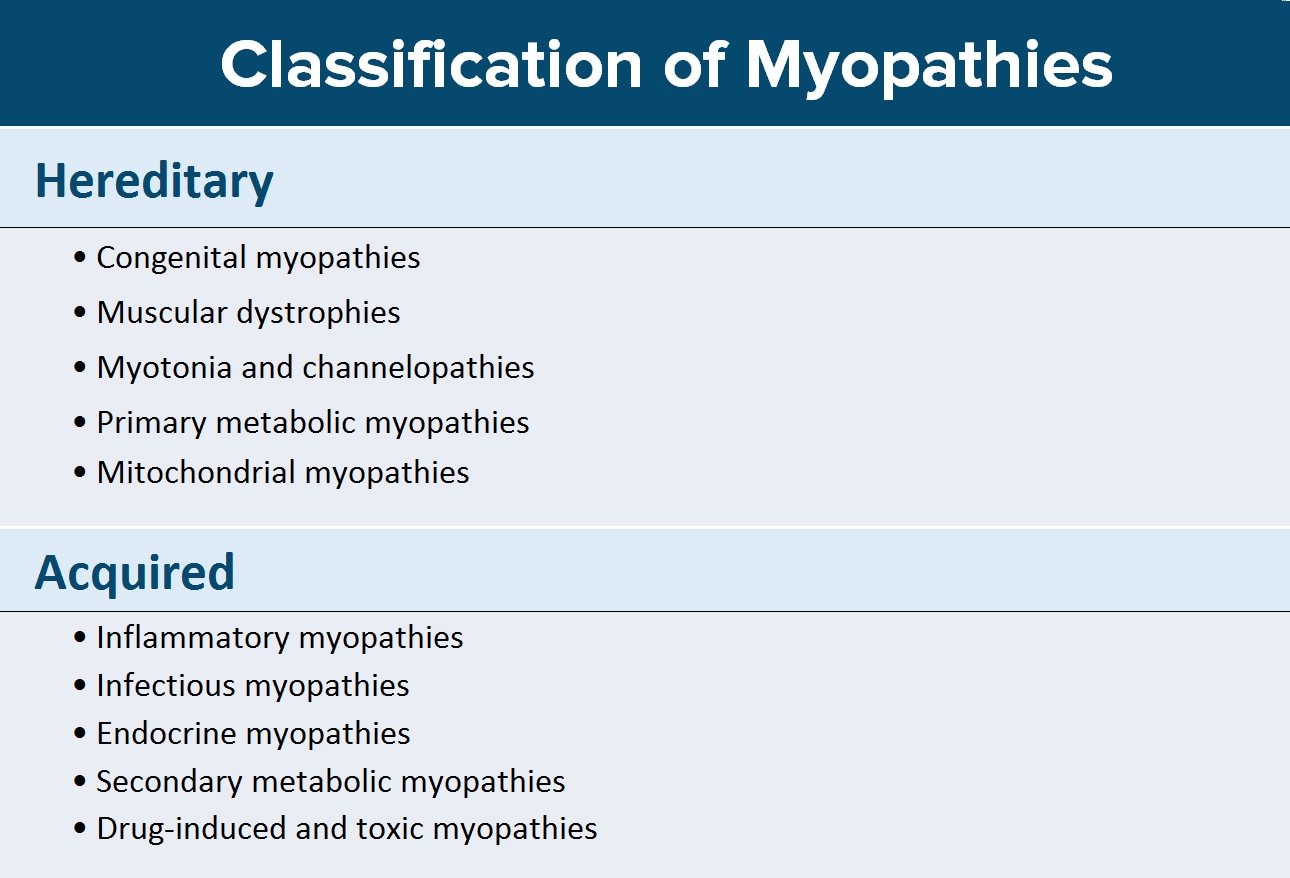 Myopathies Muscling Your Way To The Diagnosis