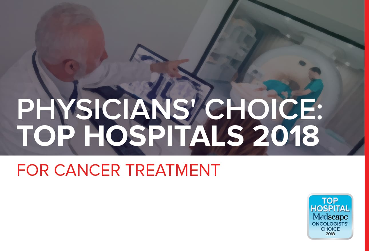 Medscape Physicians' Choice Top Hospitals for Cancer Treatment