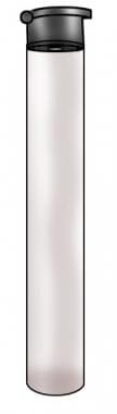 Glass vacuum tube. 