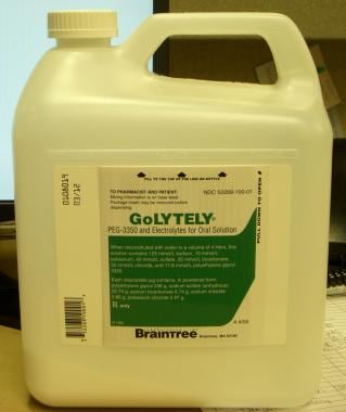 Polyethylene glycol electrolyte solution. 