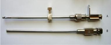 The Cope needle assembly contains outer needle 11G