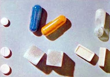 Lysergic acid diethylamide (LSD) in assorted pill 