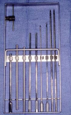 Core needle biopsy instruments commonly used for b