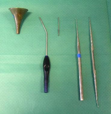 Instruments for cerumen removal. 