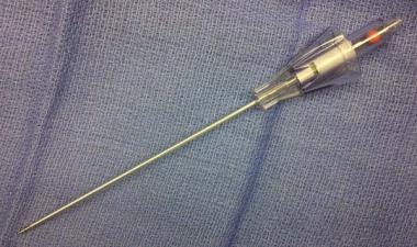 Veress needle. 