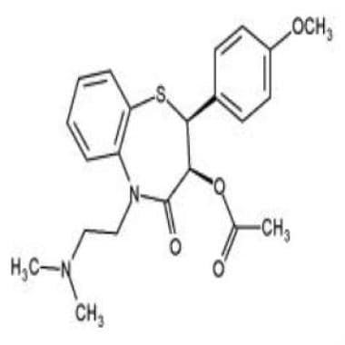 Calcium channel blocker; diltiazem. 