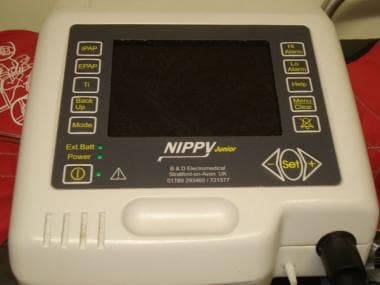 NIPPY ventilator (B&D Electromedical, Warwickshire