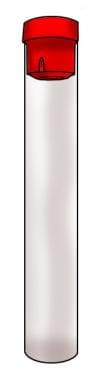 Vacutainer tube-red top 