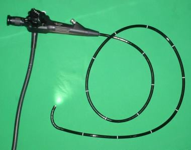 Endoscopy equipment and instruments rigid and flexible. Different