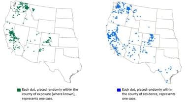 Cases of Tick-borne Relapsing Fever - United State