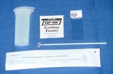 Contents of the diagnostic kit include the sterile
