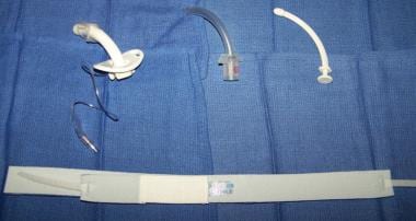 Obturator, inner cannula, cuffed tracheostomy tube
