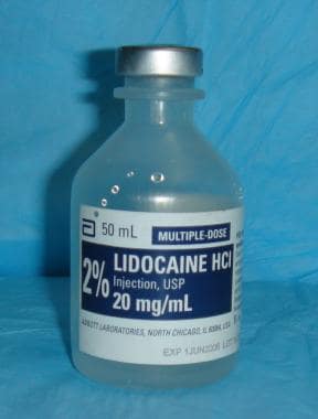 Lidocaine, 2%. 