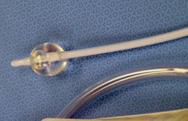 Urinary catheter tip. Image courtesy of Michel Riv