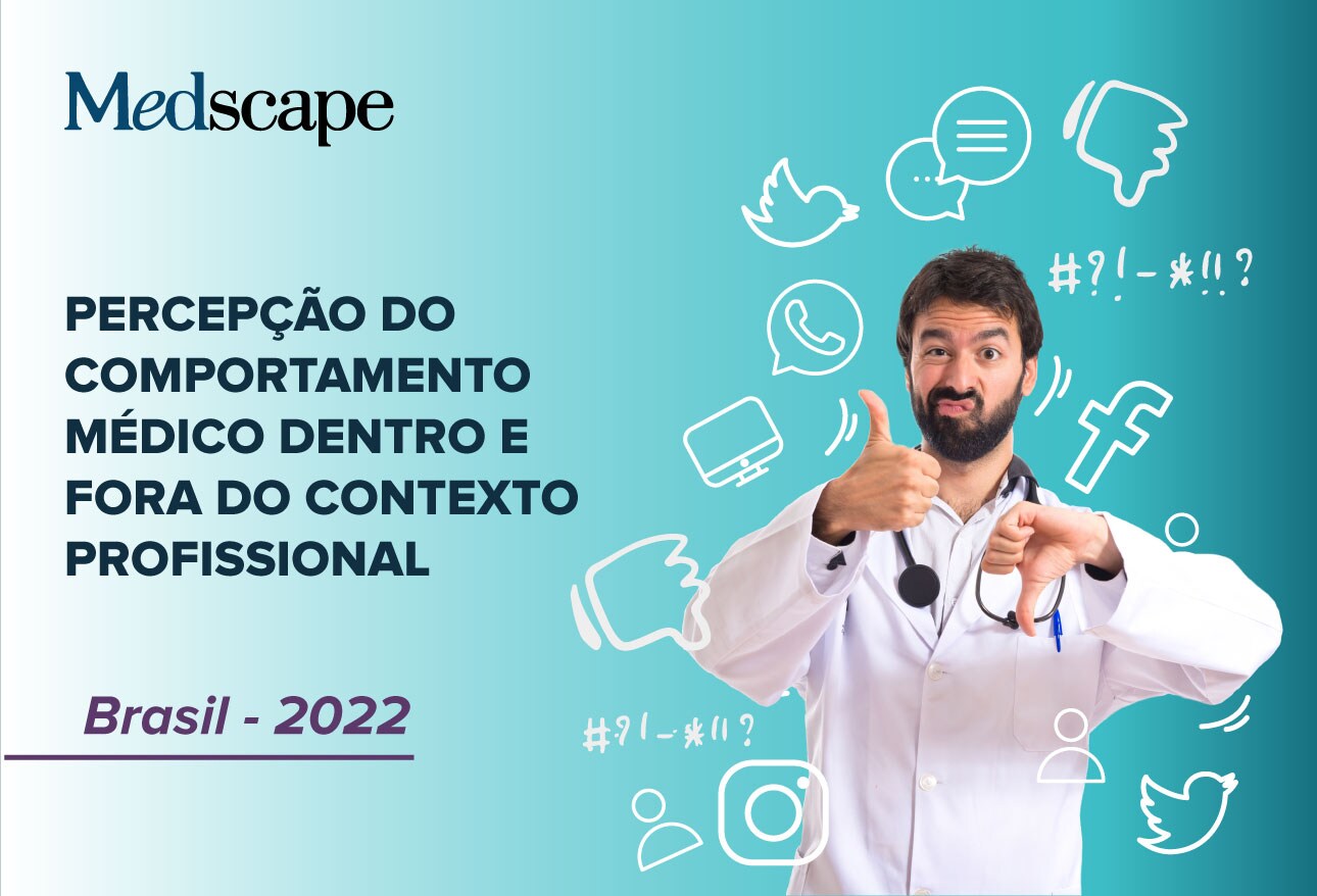 Percepção do comportamento médico dentro e fora do contexto profissional, Brasil – 2022