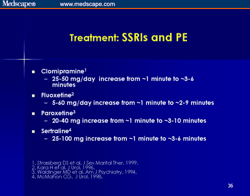 Premature Ejaculation Increasing Recognition And Improving Treatment Archived Web Conference