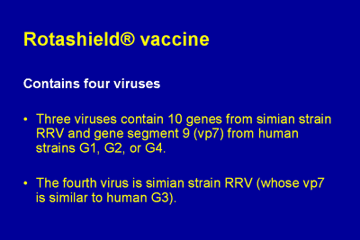 RotashieldÂ® Vaccine