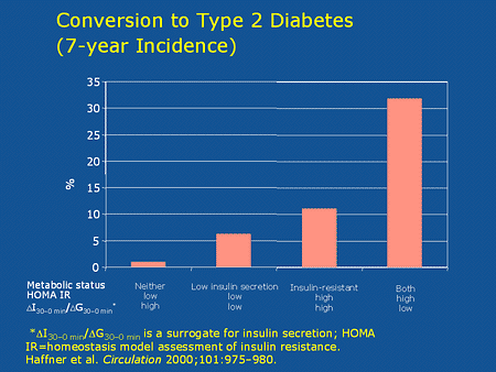 Slide 7. Conversion to Type 2 Diabetes: 7-Year Incidence