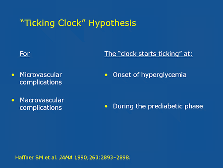 Slide 12. The "Ticking Clock" Hypothesis