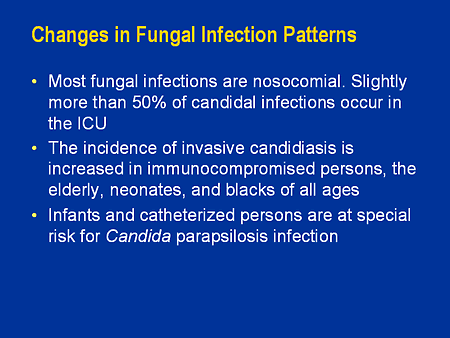 Fungal infections part III