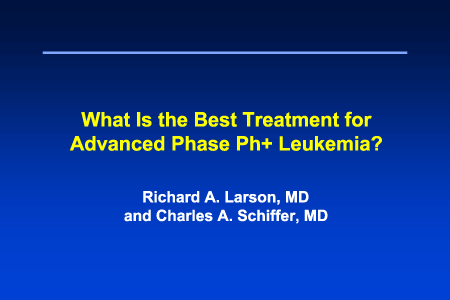 Controversies in the Management of CML