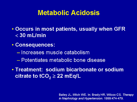 Complications and Comorbidities of CKD: Defining Optimal Patient Care