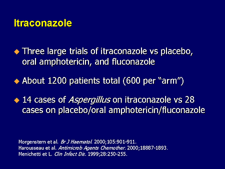 Management of Fungal Infections in the High-Risk Patient