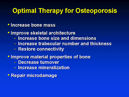 New Paradigms in the Management of Osteoporosis