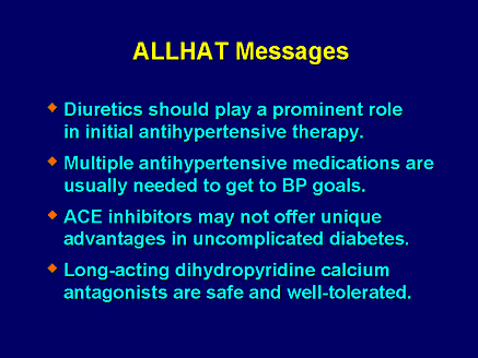 Practice Implications of Recent Hypertension and Lipid Trials Weighing the Evidence